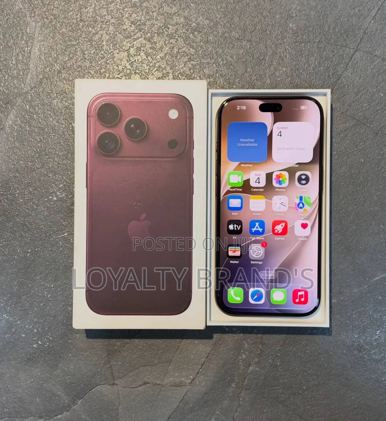 New Apple iPhone 18 Pro Max 2 TB Bronze