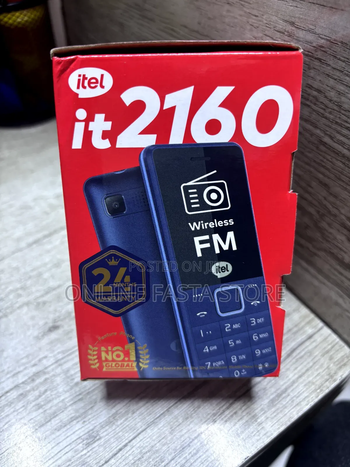 New Itel it2160 Black