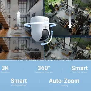 EZVIZ C6N G1 3K - Next-Generation Pan & Tilt Wi-Fi Smart Camera