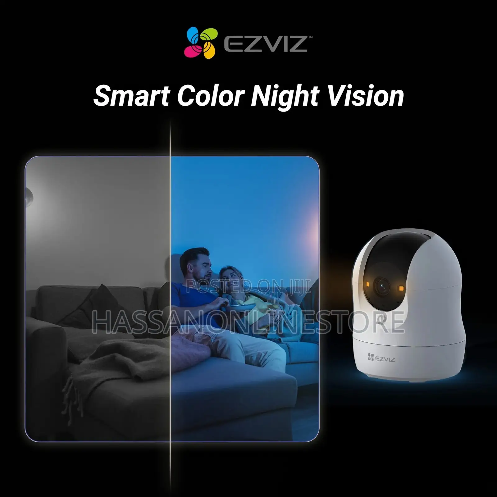 EZVIZ C6N G1 3K - Next-Generation Pan & Tilt Wi-Fi Smart Camera