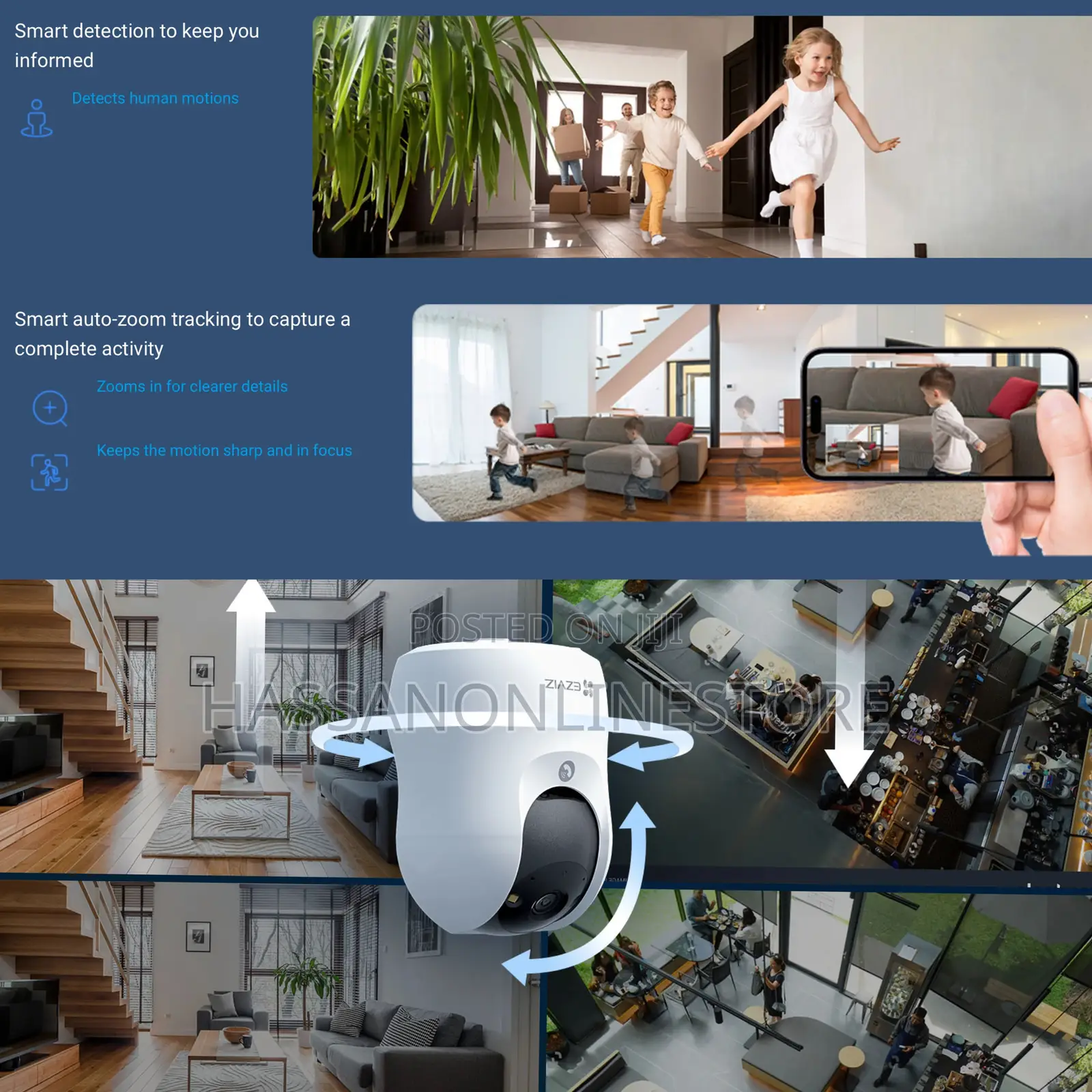 EZVIZ C6N G1 3K - Next-Generation Pan & Tilt Wi-Fi Smart Camera