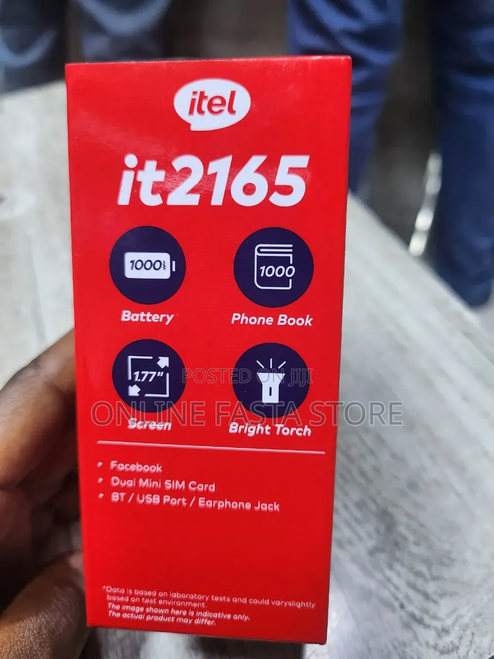 New Itel it2165 Black