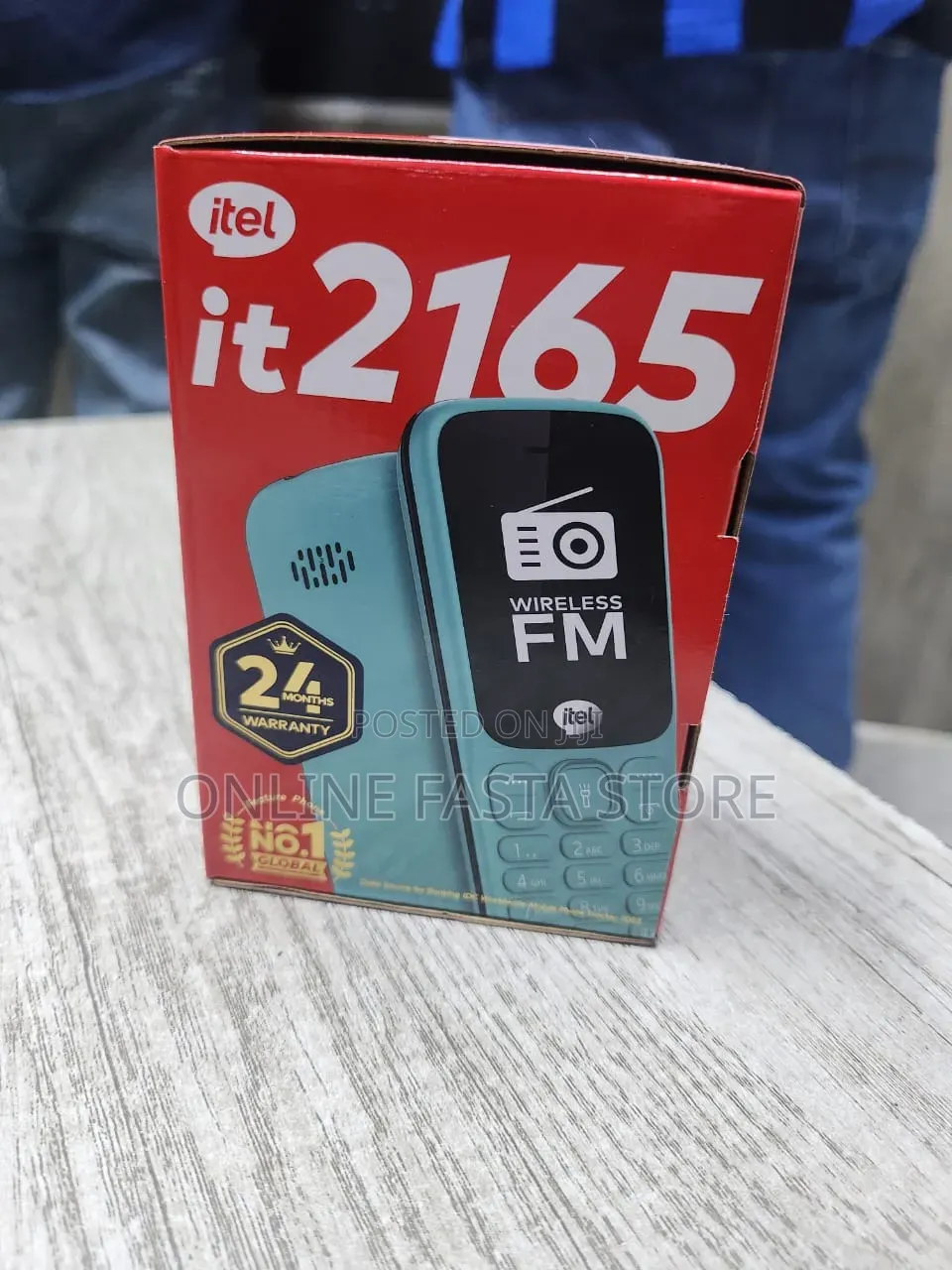 New Itel it2165 Black