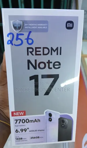 New Xiaomi Redmi Note 17 256 GB White