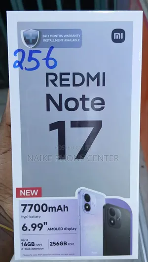 New Xiaomi Redmi Note 17 256 GB White