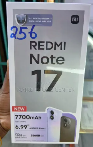 New Xiaomi Redmi Note 17 256 GB White