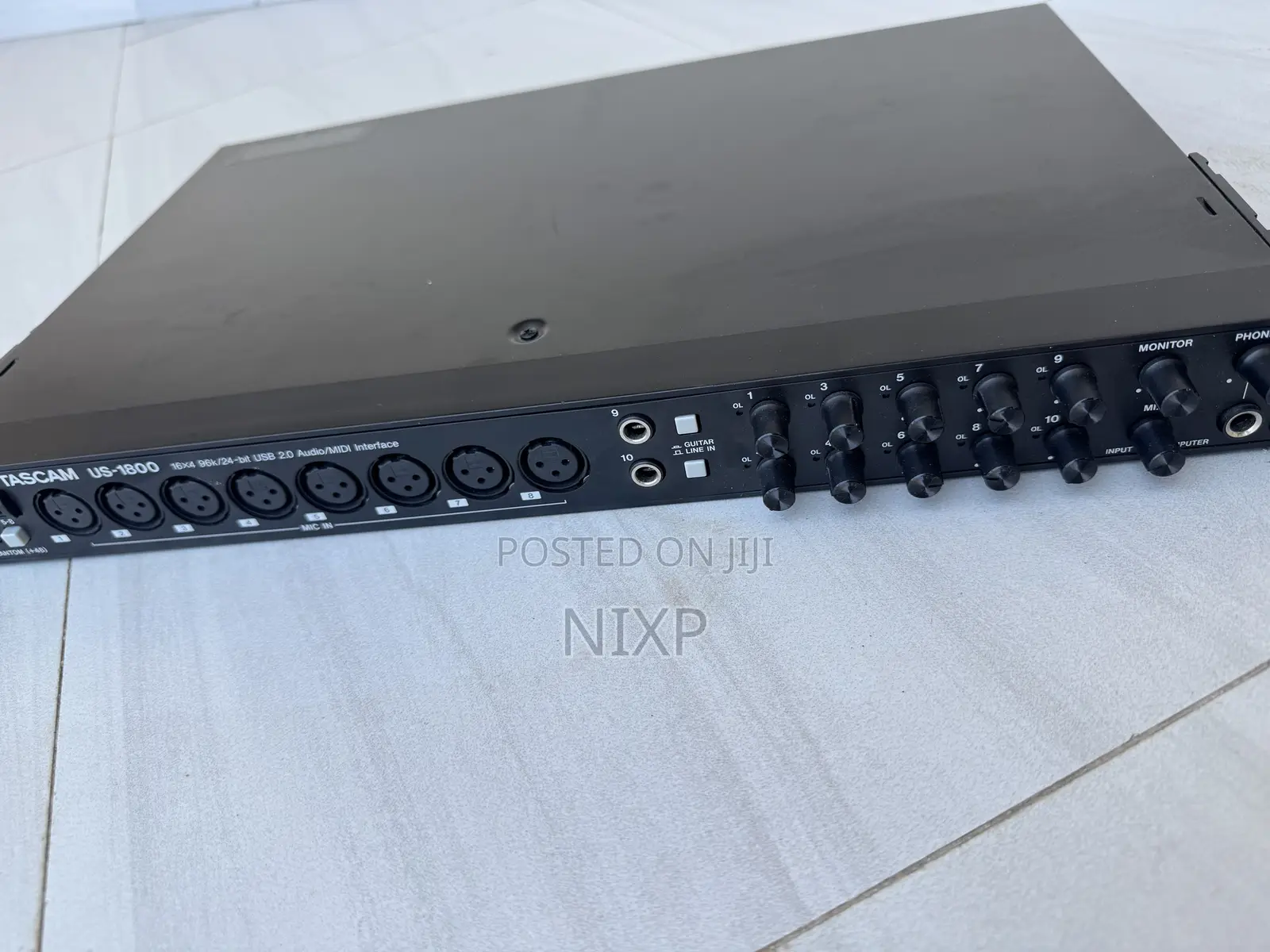 TASCAM US-1800 16x4 USB Rackmount Audio/Midi Interface