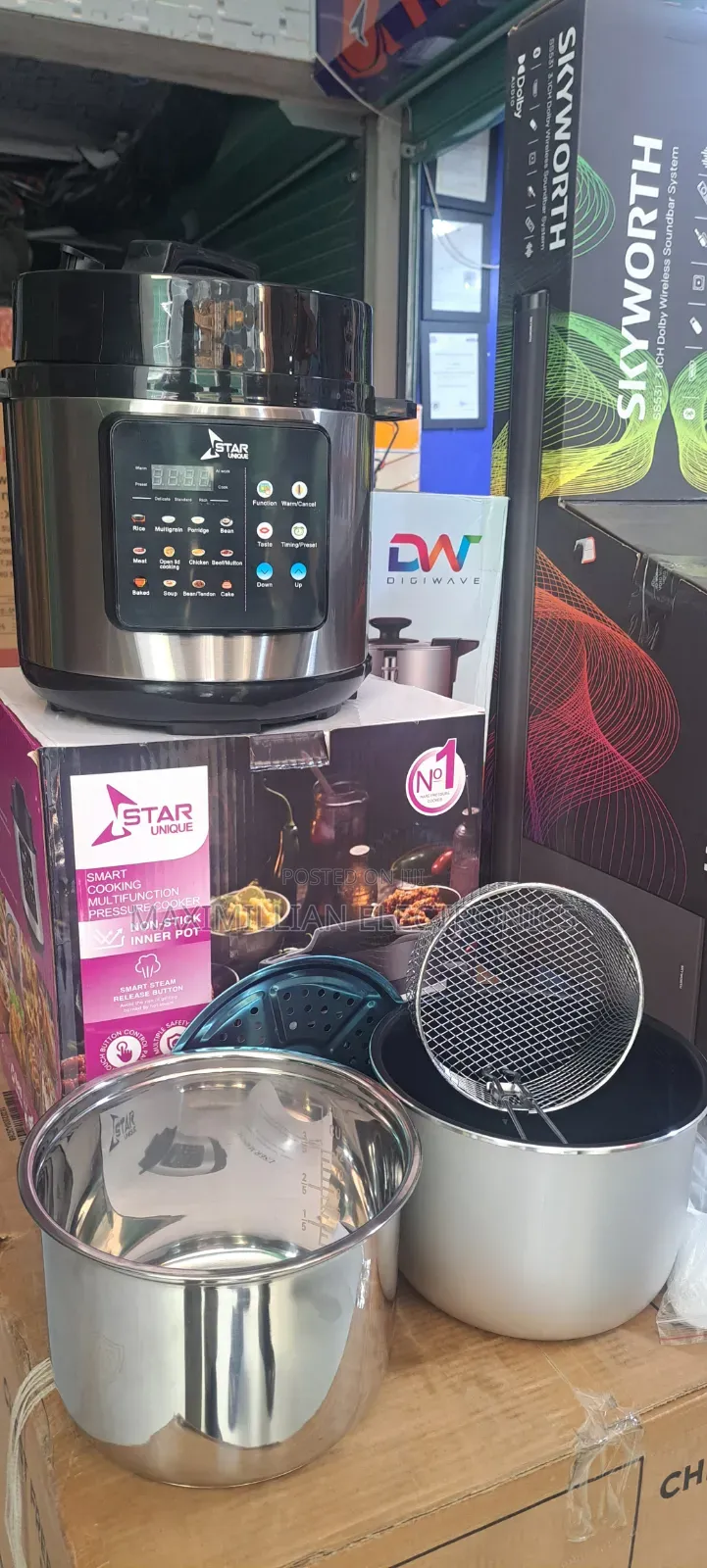 Star Unique Multifunction Pressure Cooker 7L