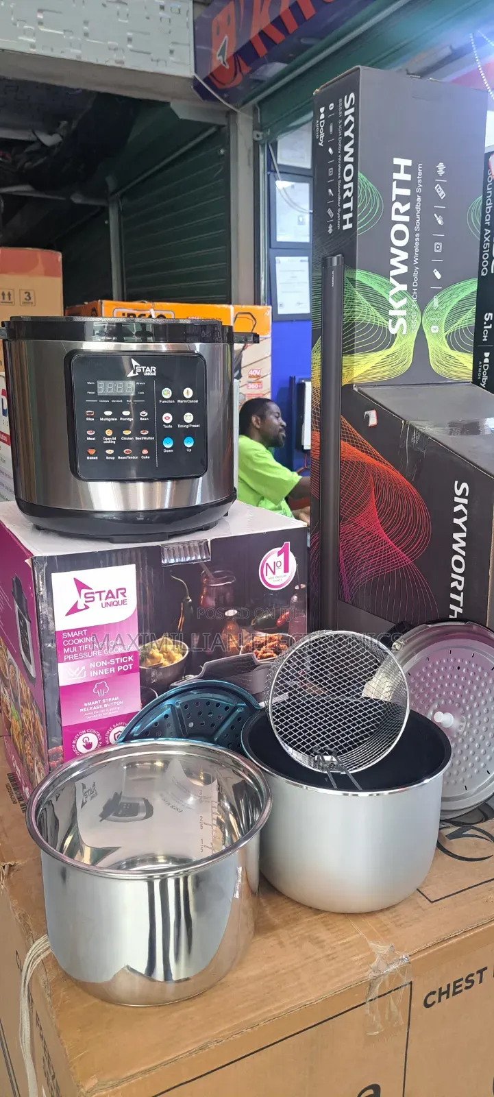 Star Unique Multifunction Pressure Cooker 7L