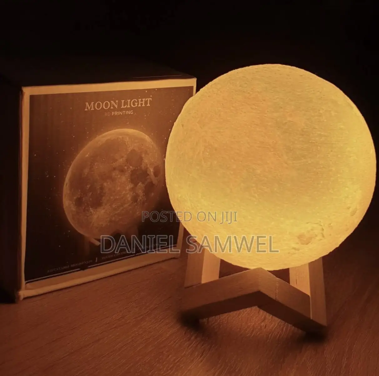 Moon Lamp 3D Print Moon Light