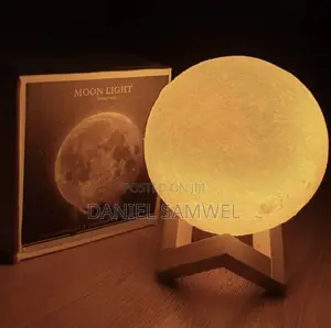 Moon Lamp 3D Print Moon Light