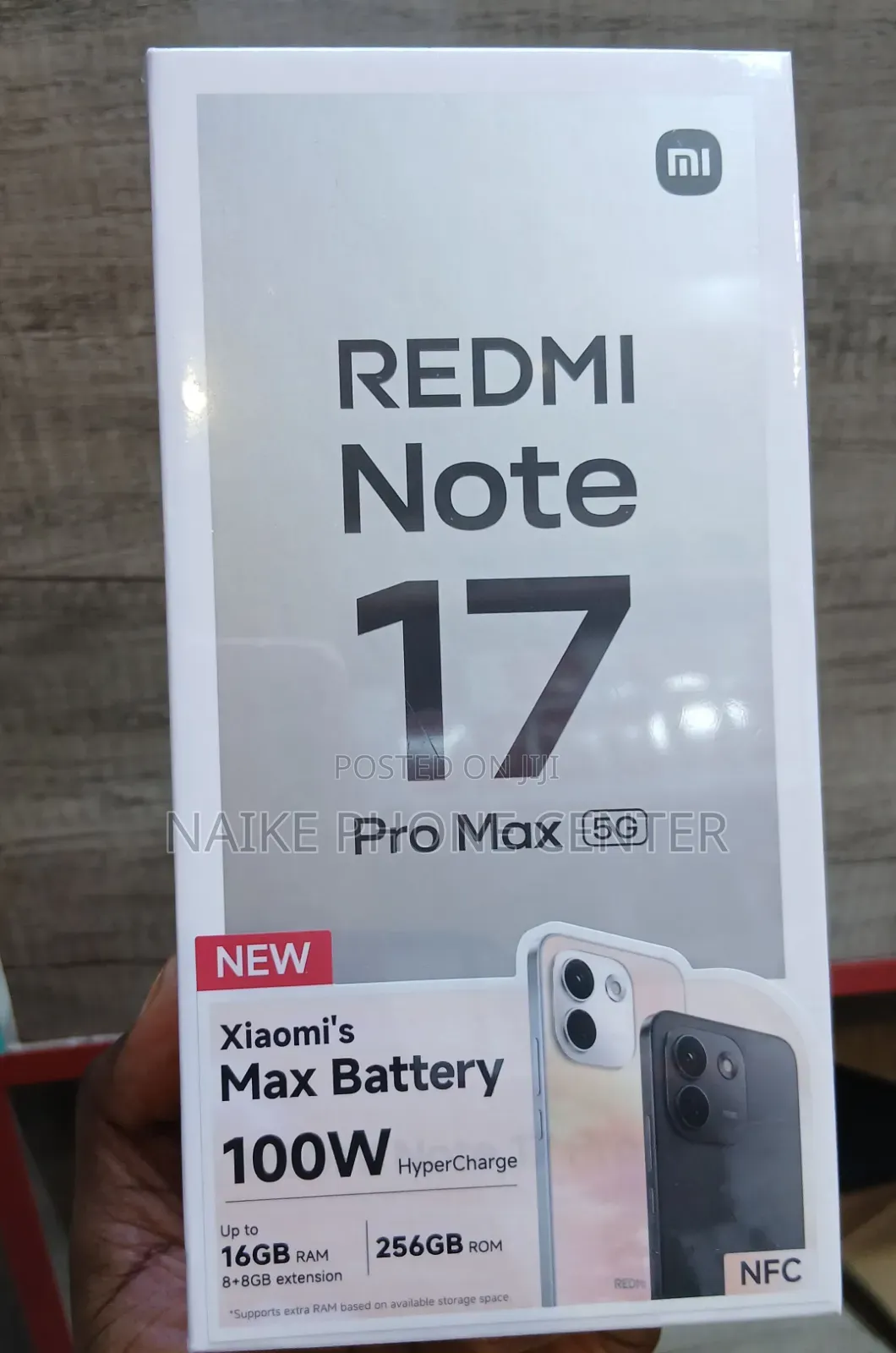 New Xiaomi Redmi Note 17 Pro Max 256 GB Black