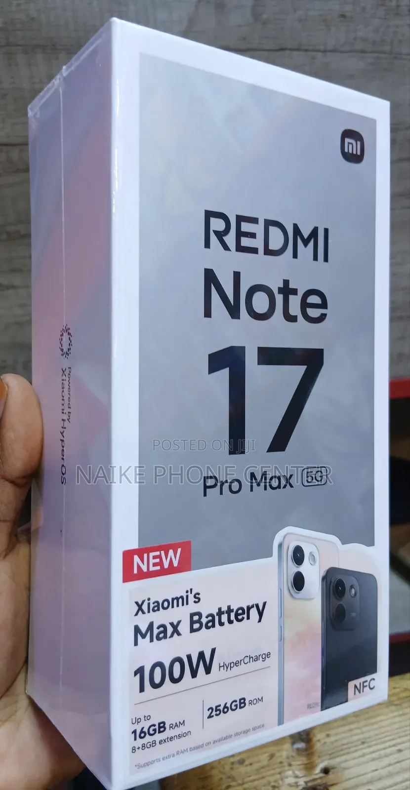 New Xiaomi Redmi Note 17 Pro Max 256 GB Black