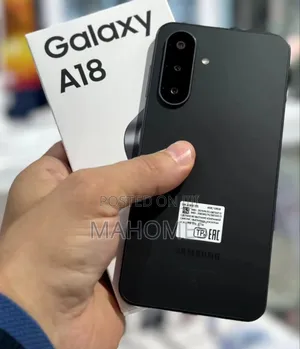 New Samsung Galaxy A18 128 GB Black