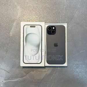 New Apple iPhone 15 256 GB Black