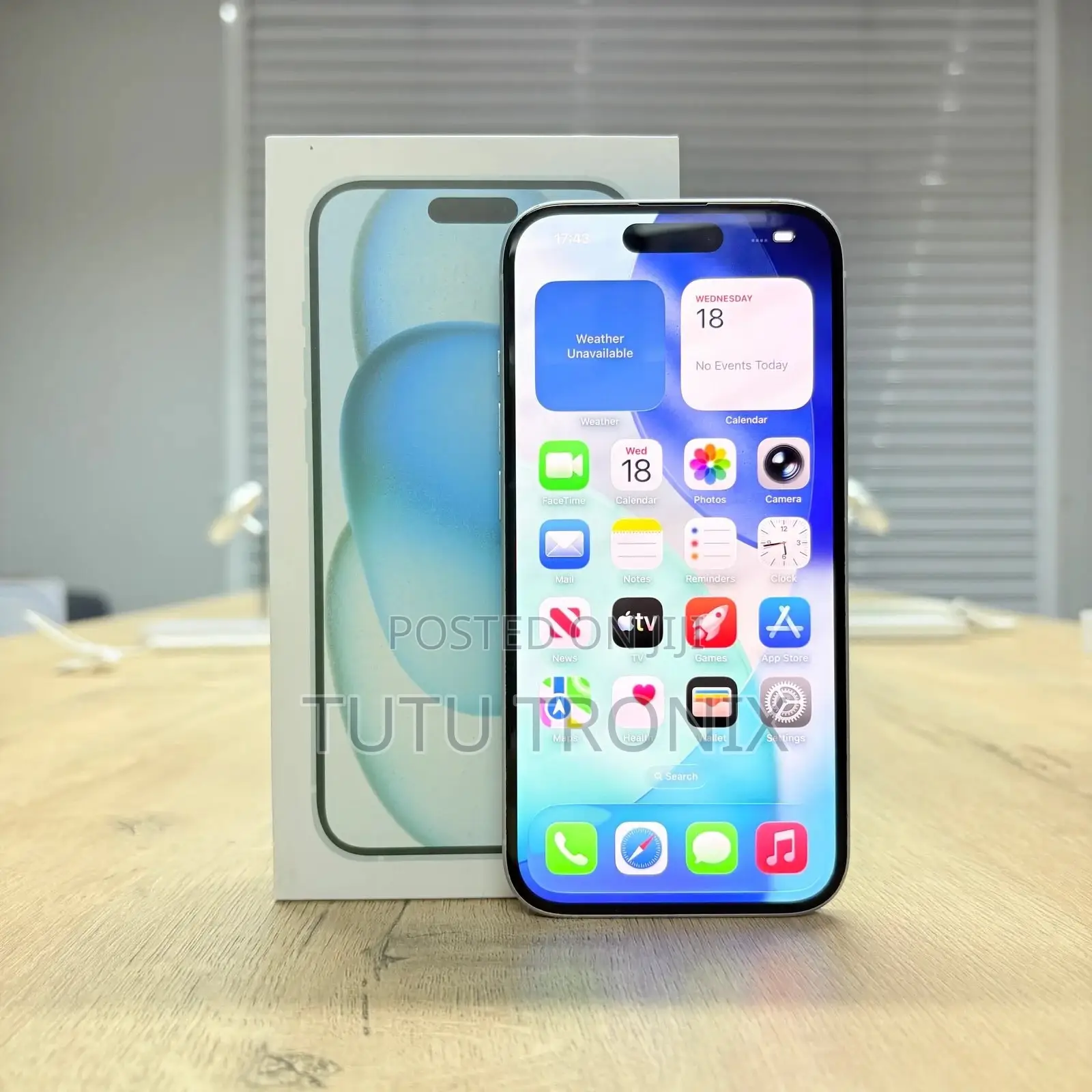 New Apple iPhone 15 128 GB Blue