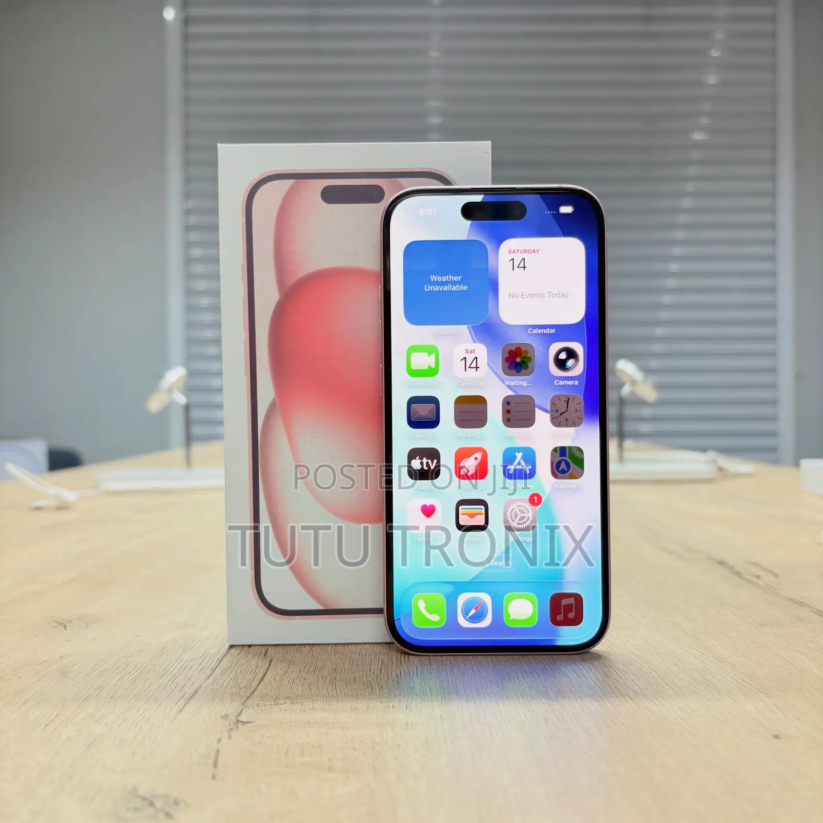 New Apple iPhone 15 128 GB Pink