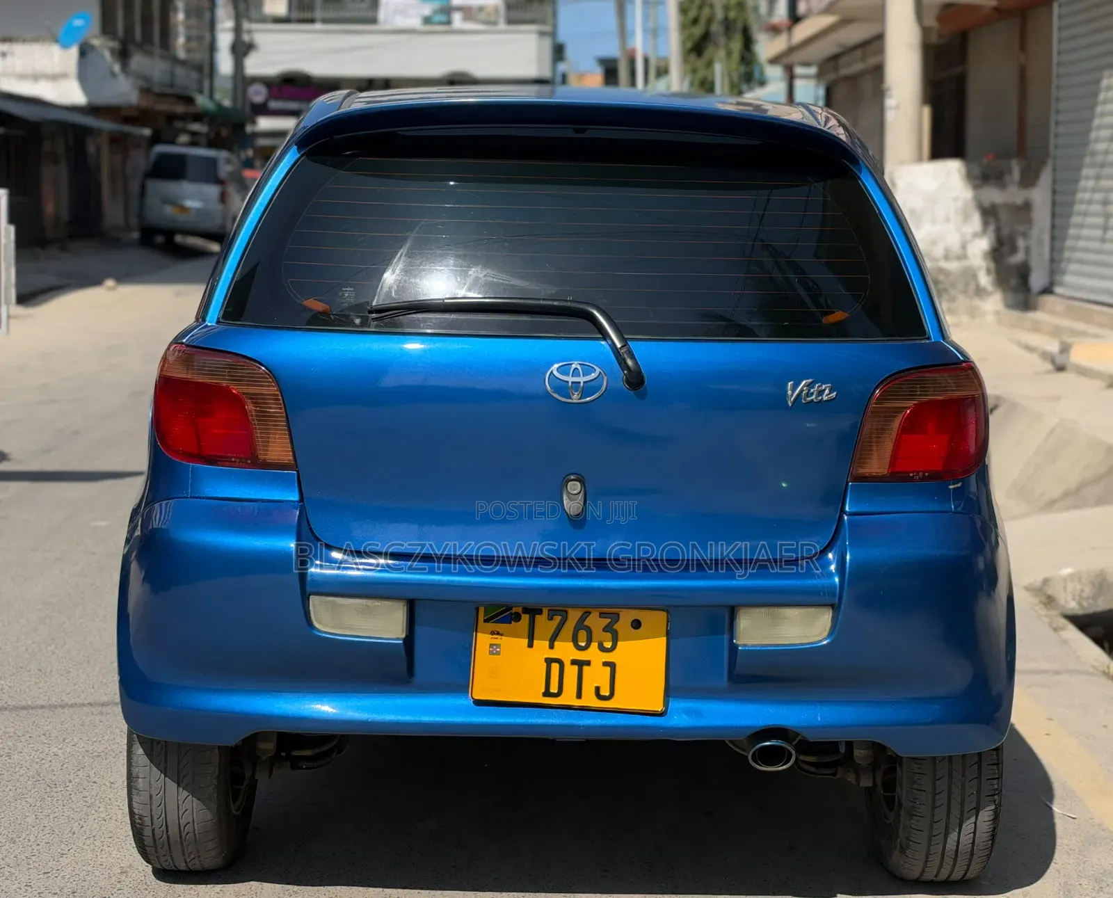 Toyota Vitz 1.3 AWD 5dr 2002 Blue
