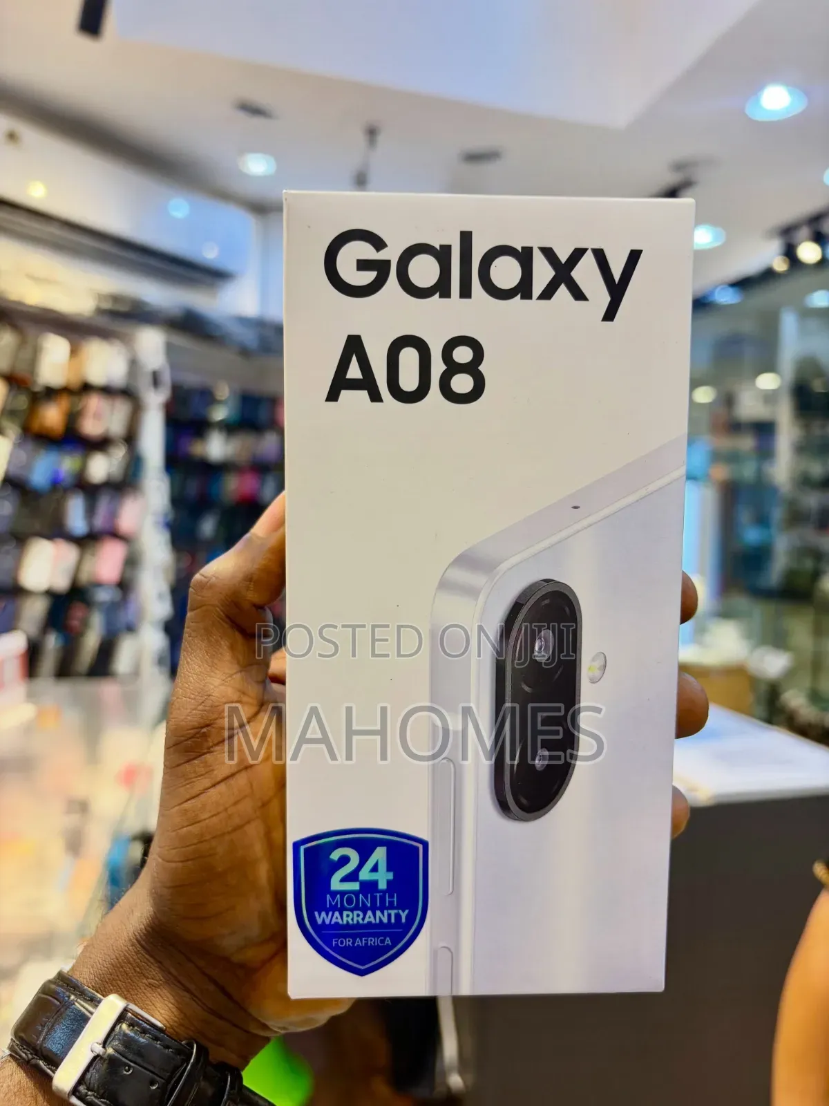 New Samsung Galaxy A08 128 GB Silver