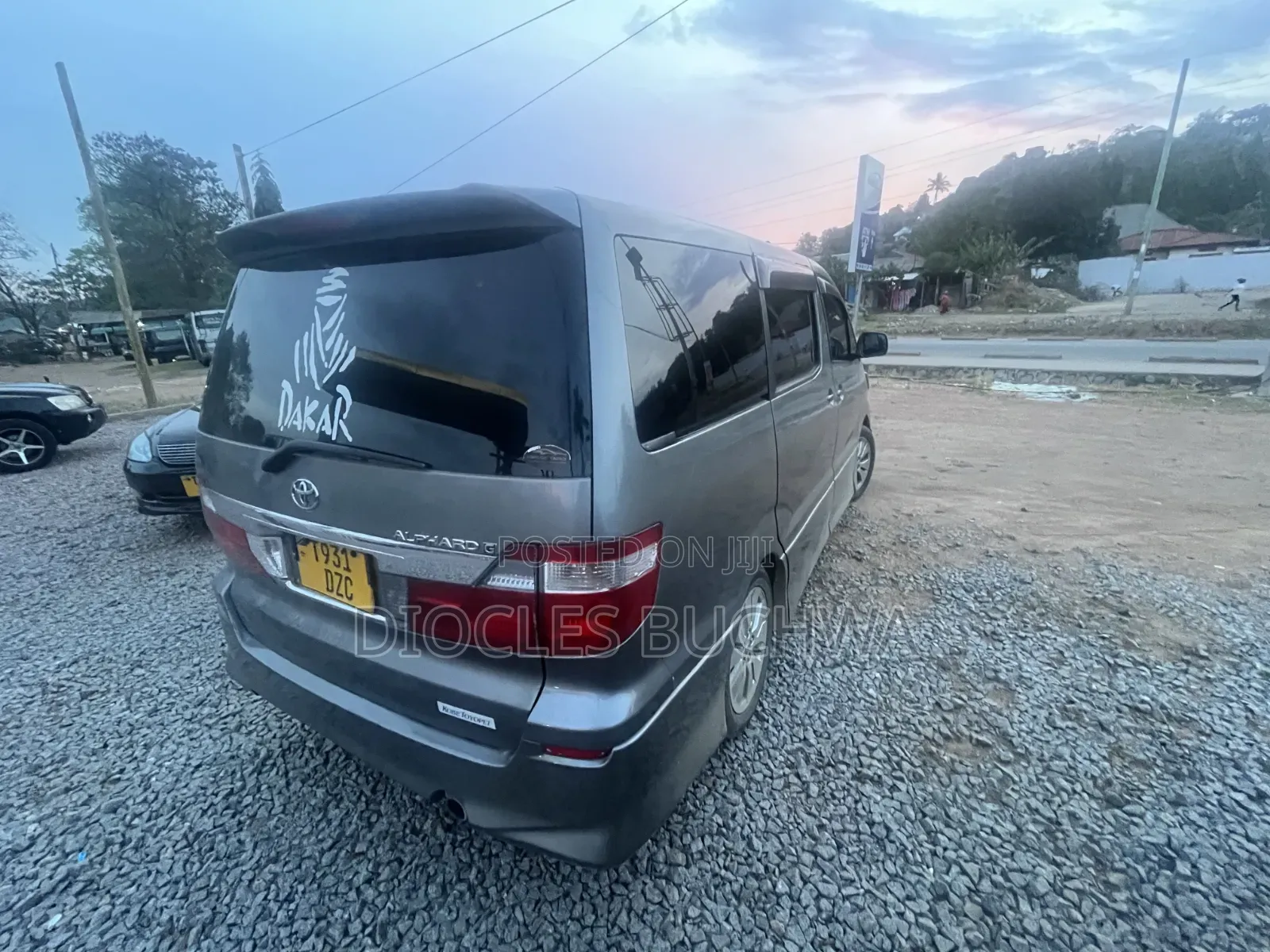 Toyota Alphard 2008 Gray