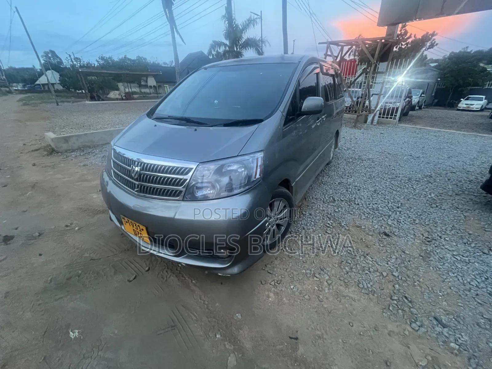 Toyota Alphard 2008 Gray