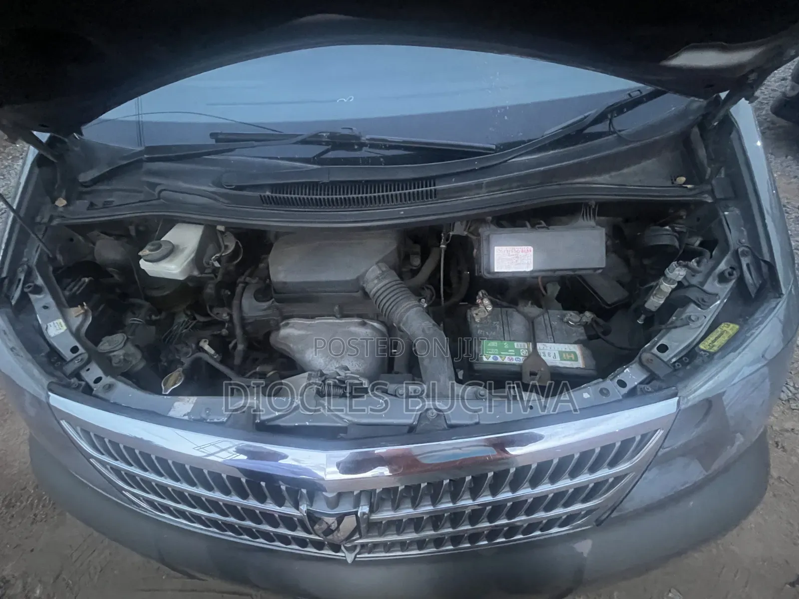 Toyota Alphard 2008 Gray