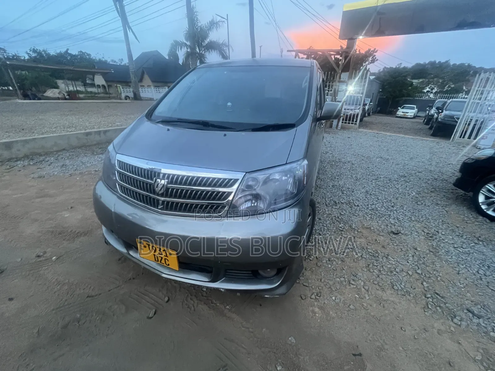Toyota Alphard 2008 Gray