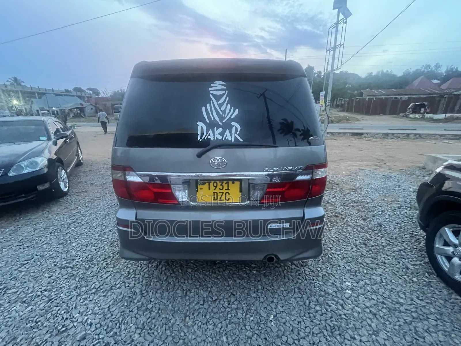 Toyota Alphard 2008 Gray