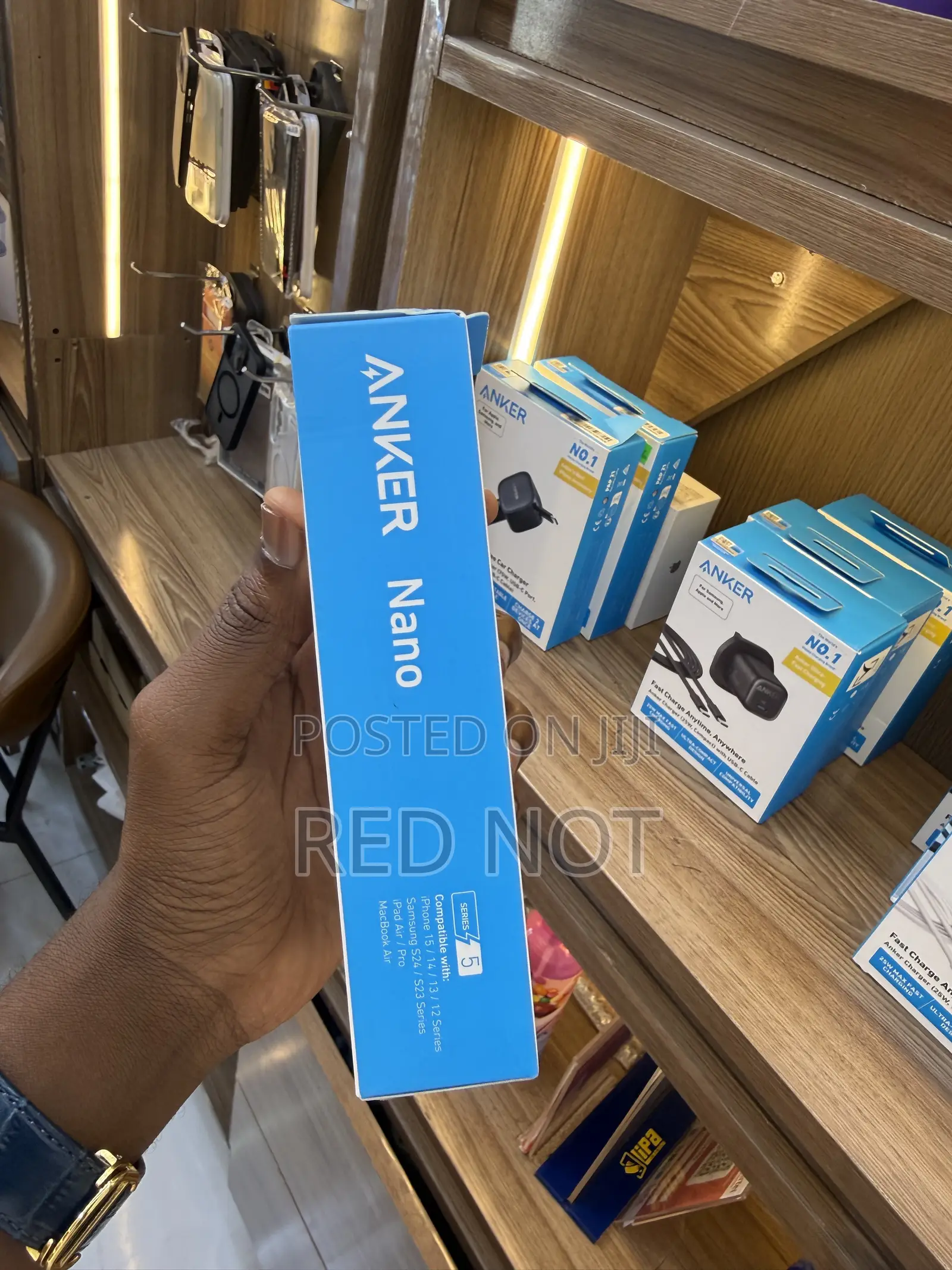 Anker Car Charger Rectractable 75W