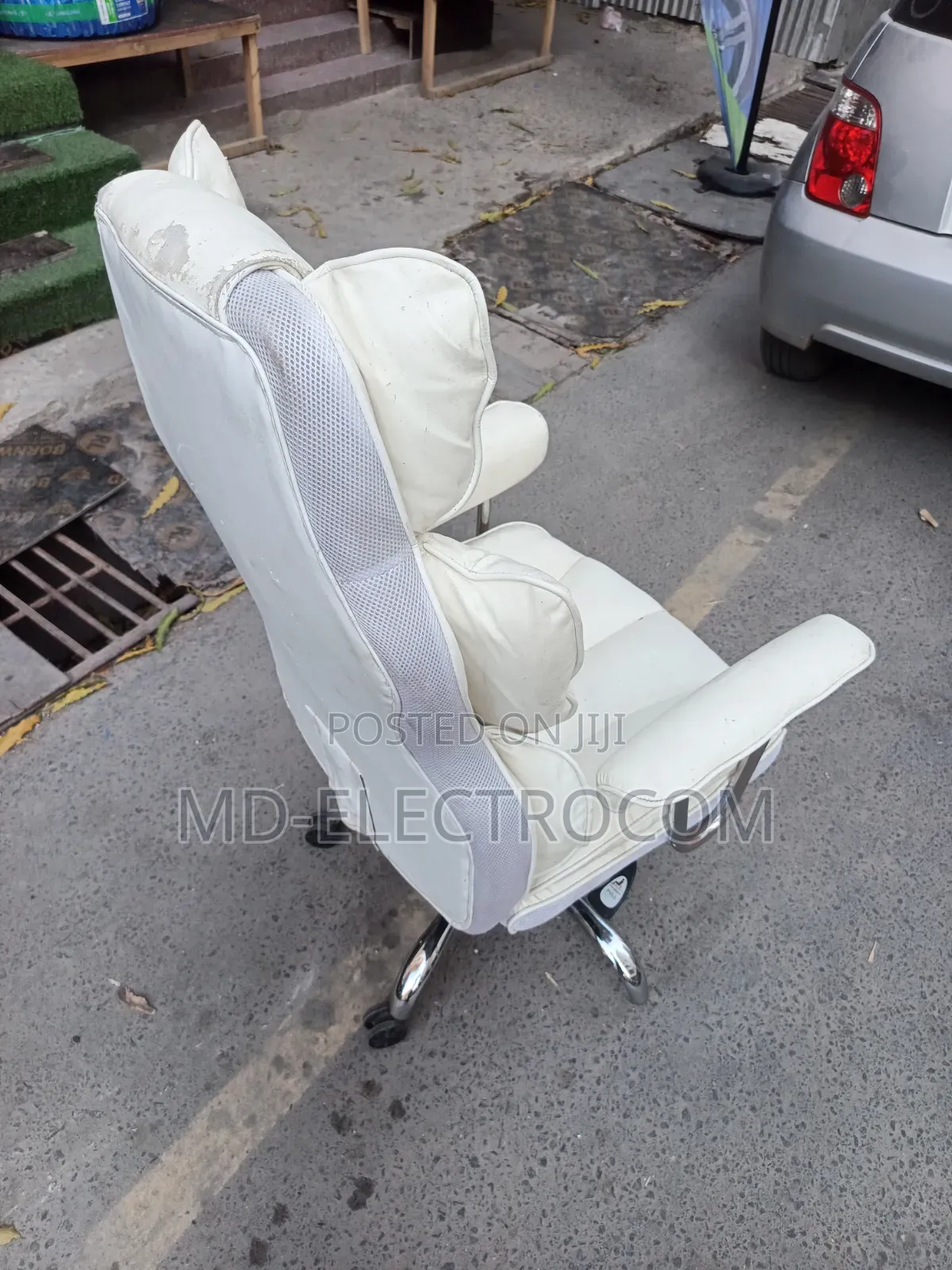 High-Back Executive Leather Chair
