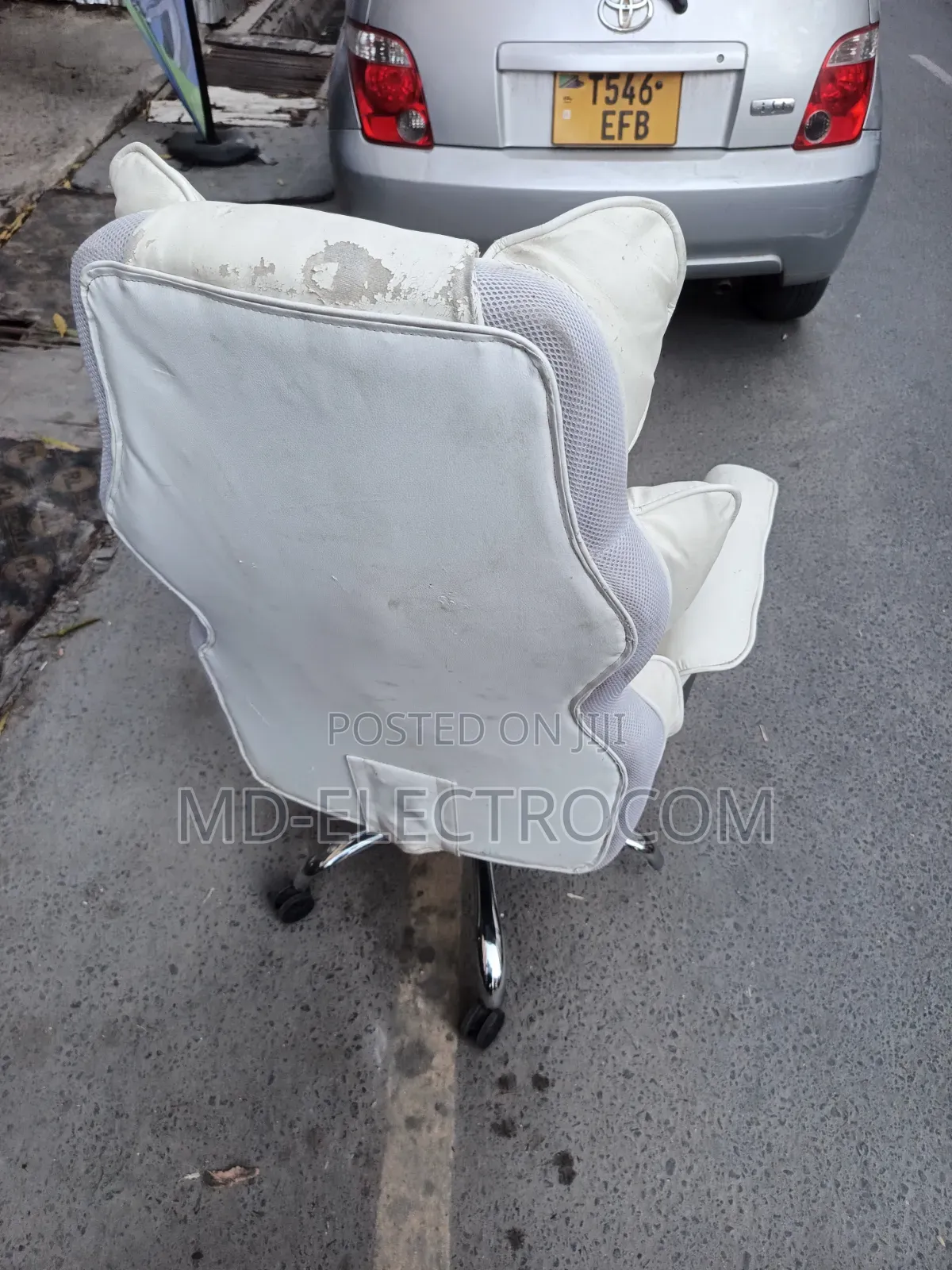 High-Back Executive Leather Chair