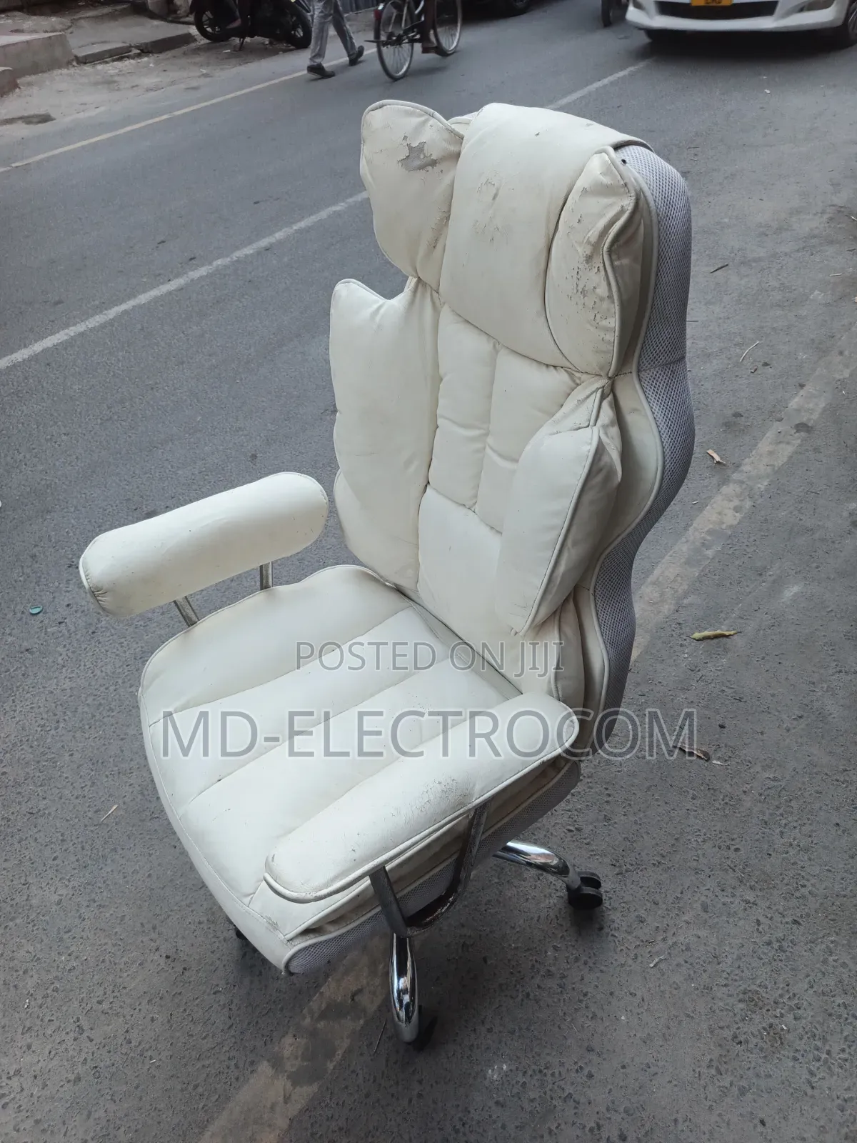 High-Back Executive Leather Chair