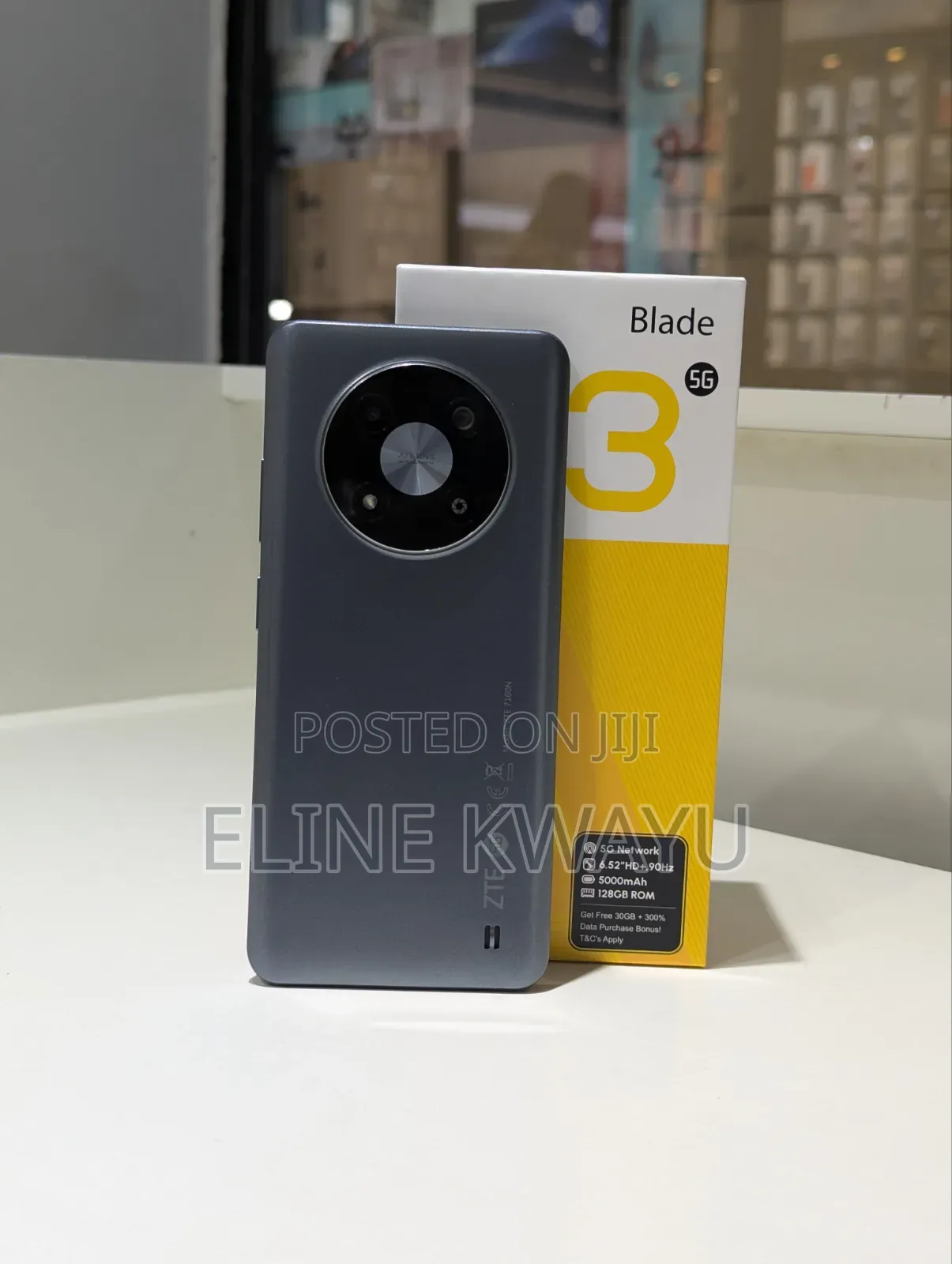 New ZTE Blade A72 5G 128 GB Black