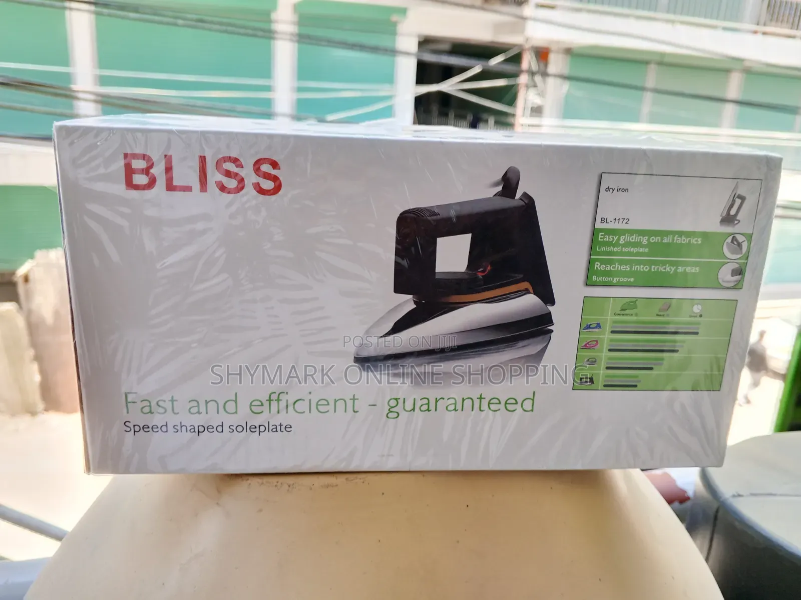 Bliss Dry Iron 1000W BL-1172