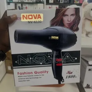 Nova NV-6130 Black Hair Dryer
