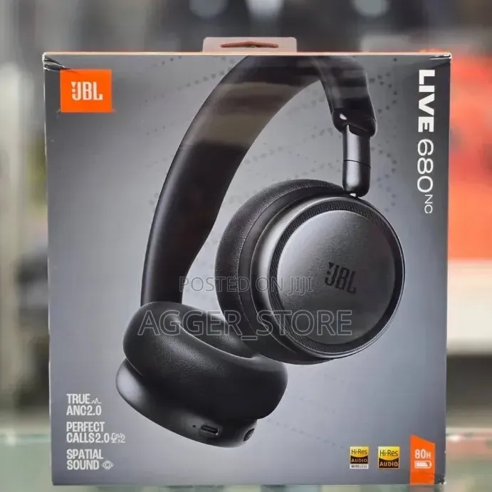 The JBL Live 680NC Wireless on-Ear Headphones