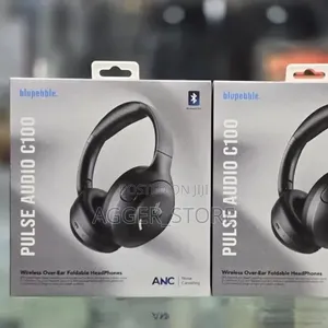 Blupebble Pulse C100 Wireless Over-Ear Foldable Headphones
