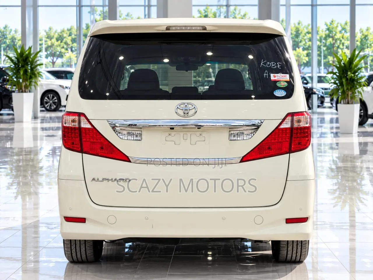 Toyota Alphard 2008 Off white