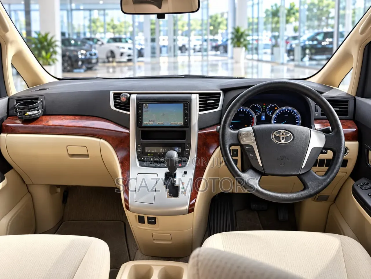Toyota Alphard 2008 Off white