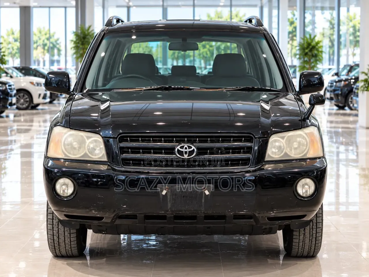 Toyota Kluger 2002 Black