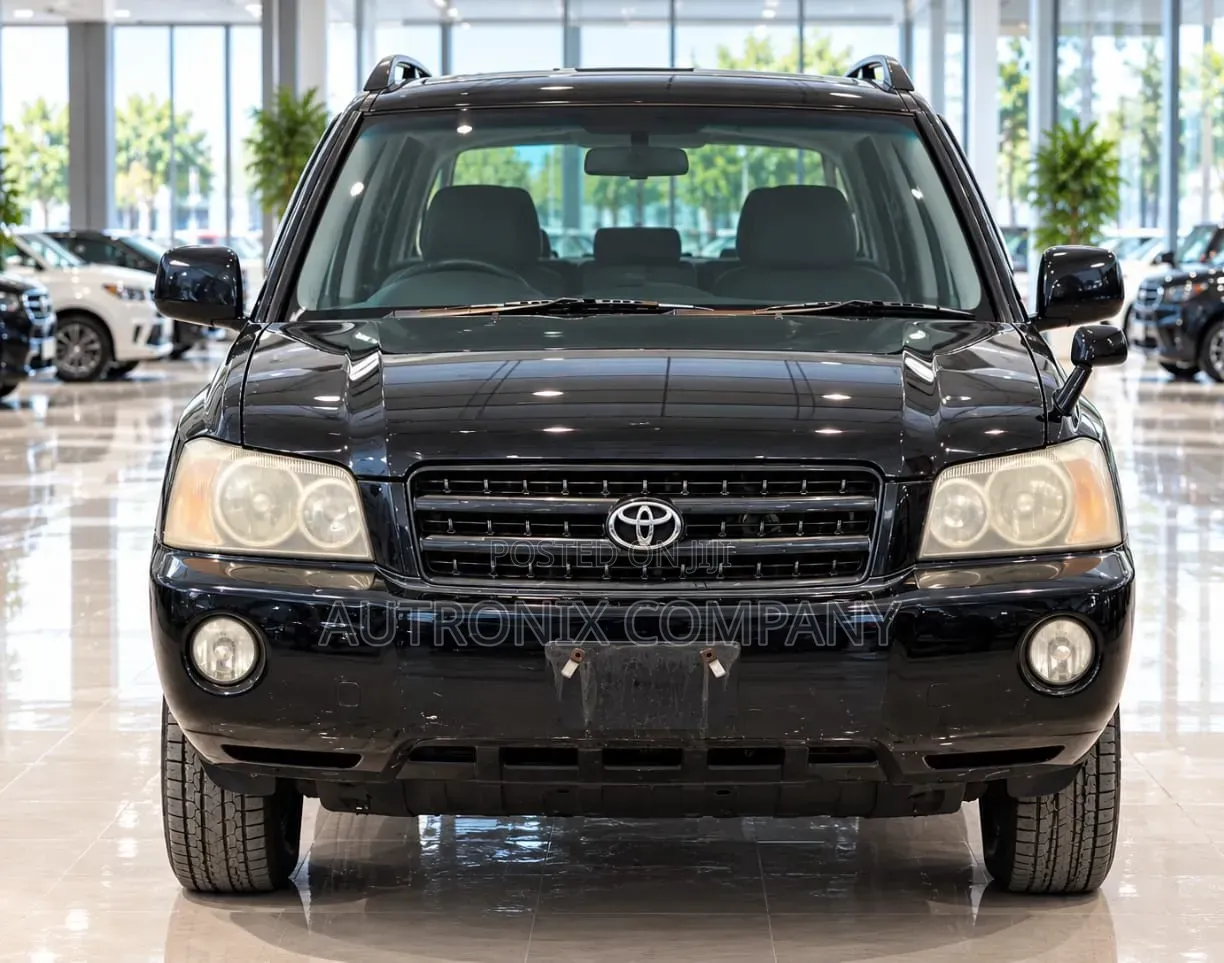 Toyota Kluger 2002 Black