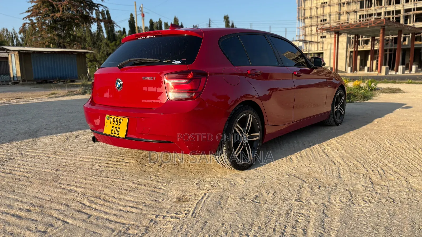 BMW 1 Series 2012 Red