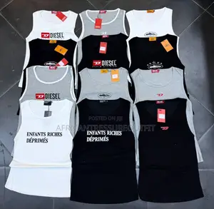 Diesel Bold Tanks Tops Available All Colours Limited Edition | Buy Now