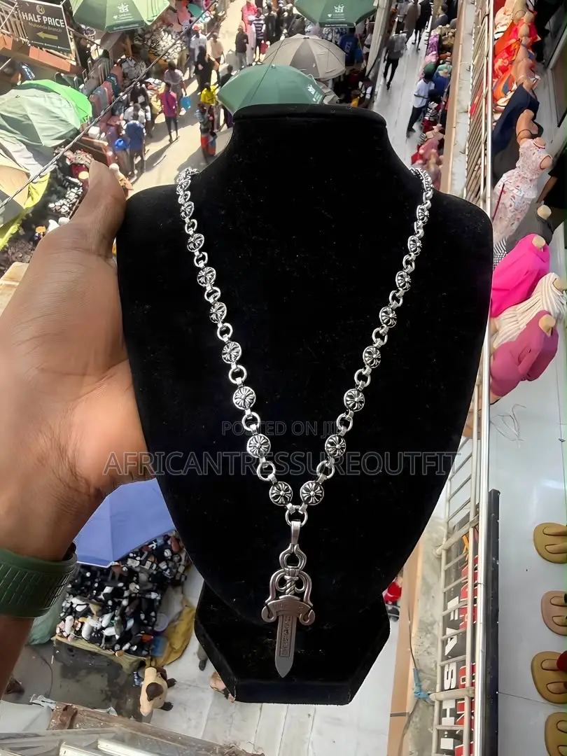 Chrome Heart Necklace Pendant Paired Collection | Buy Now