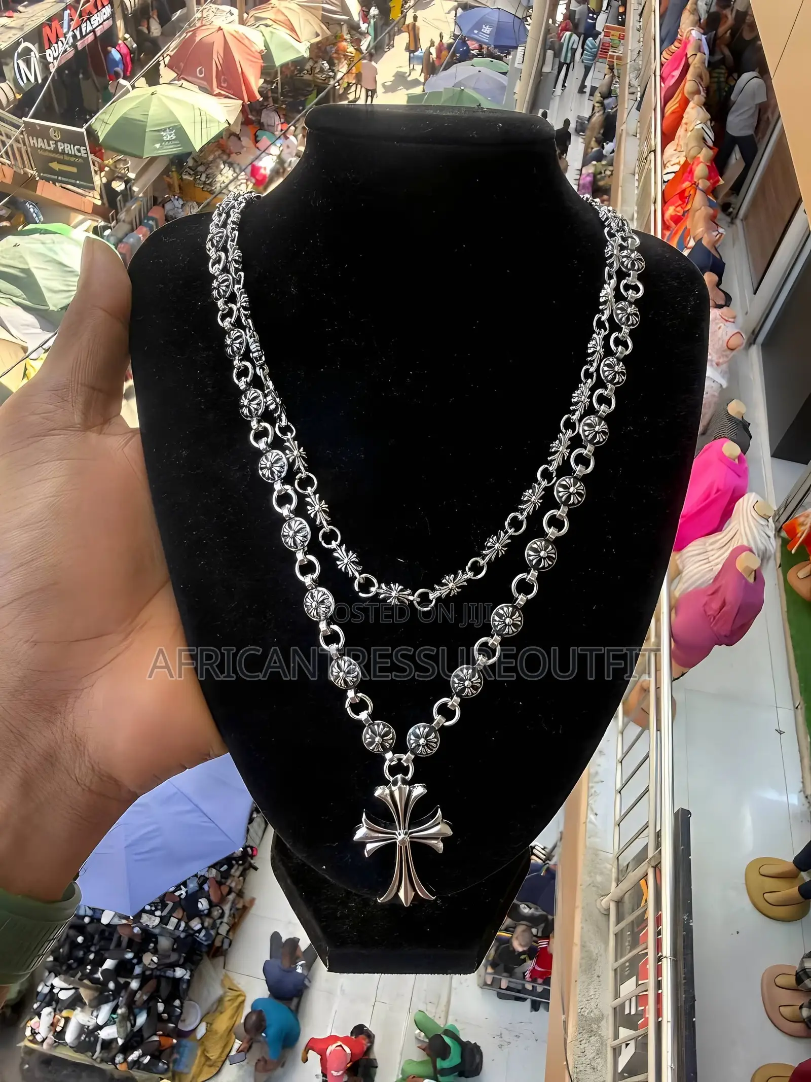 Chrome Heart Necklace Pendant Paired Collection | Buy Now