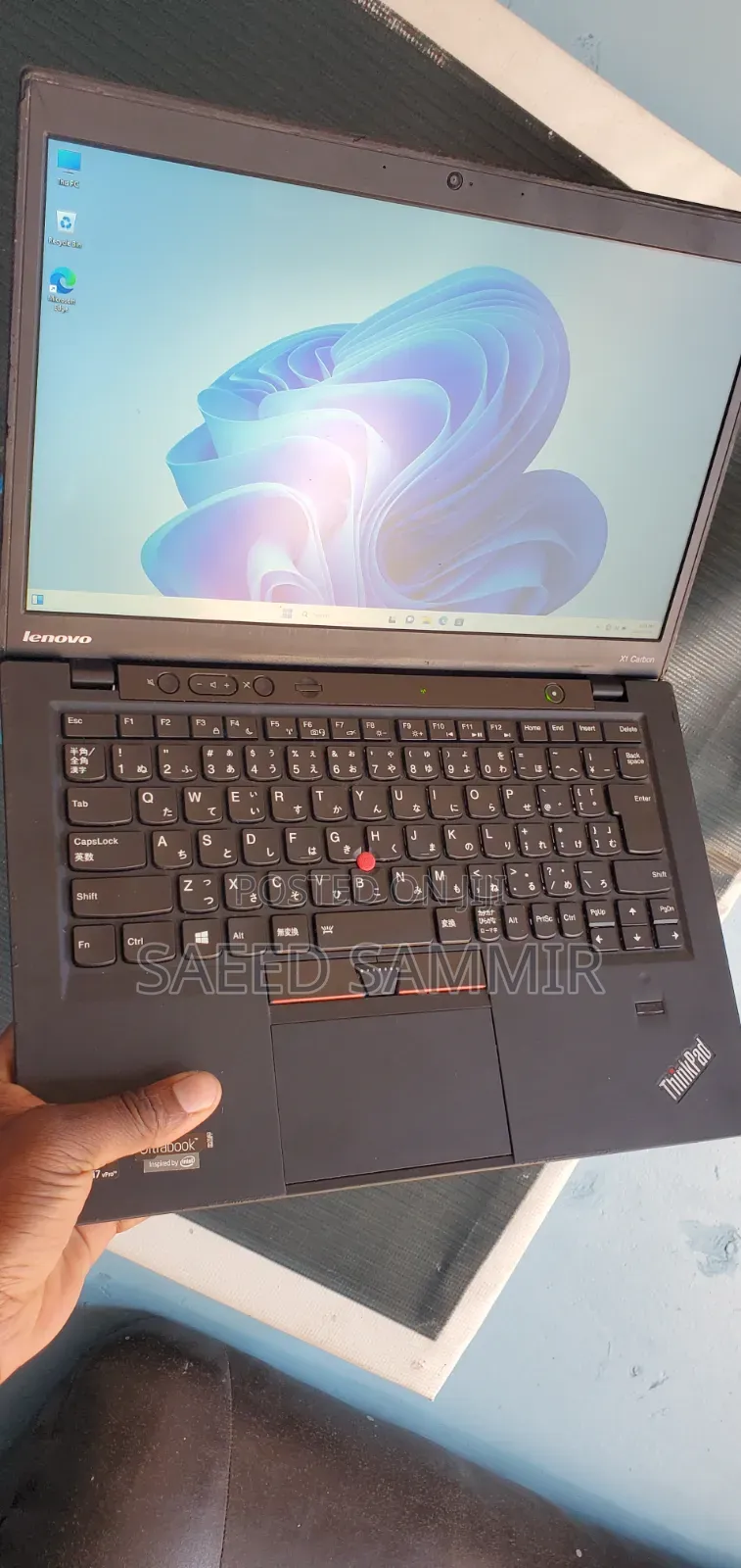 Laptop Lenovo ThinkPad X1 Carbon 8GB Intel Core i7 SSD 256GB
