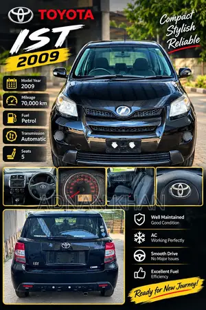 Toyota IST 2009 Black