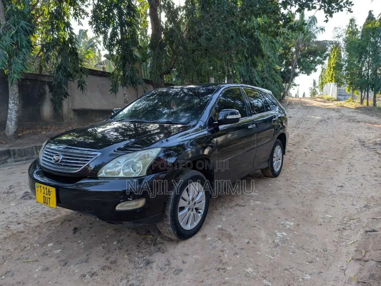 Toyota Harrier 240G 2007 Black