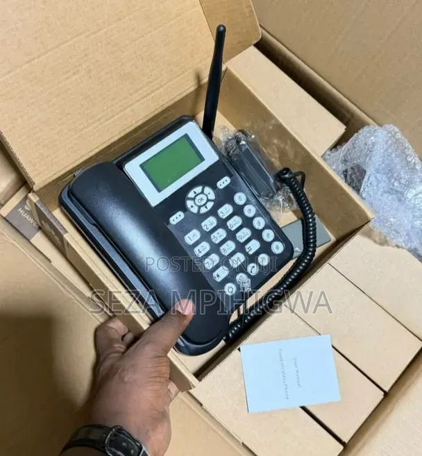 Huawei Fixed Wireless Desktop Phone / Simu Ya Mezani Ya SIM Card
