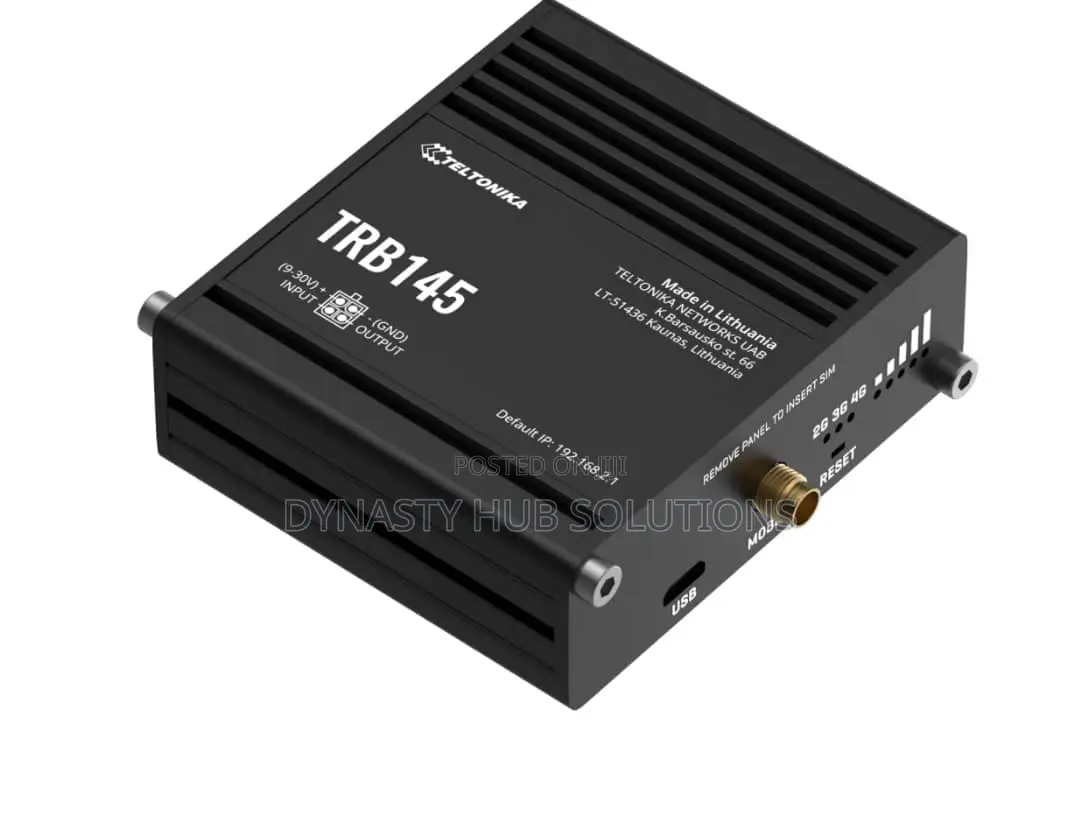 Teltonika TRB145 LTE Cat 1 RS485 Industrial Rugged Gateway